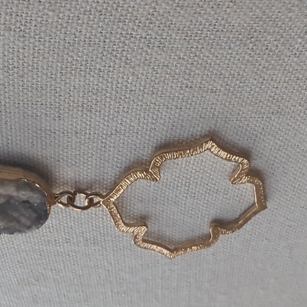 Amazonite Stone Pullover Necklace 32" - image 7